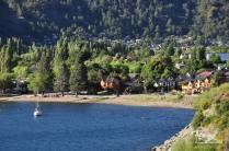 Chegando à charmosa San Martín de Los Andes, na Argentina